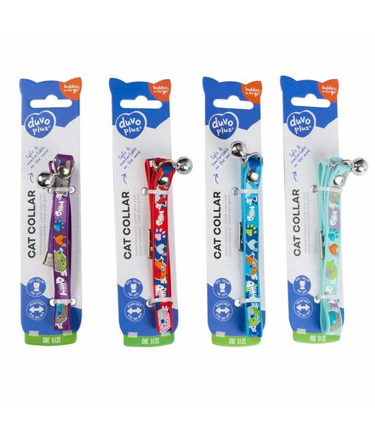 Duvo+ Cat Collar Cartoony PVC – 20–30cm, 10mm Mixed Colors