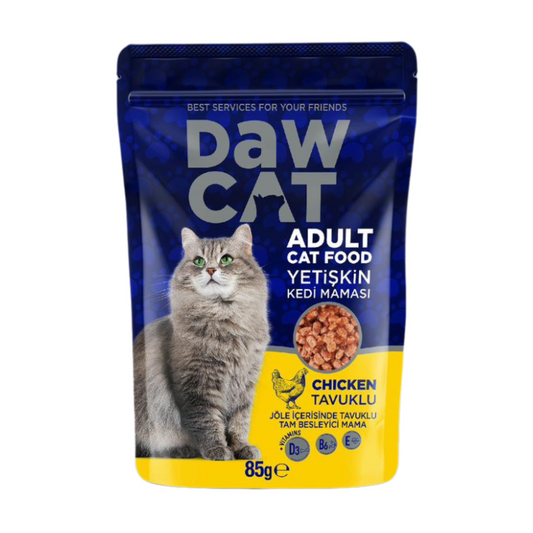 Dawcat Wet Food Chicken Pouch - 85g