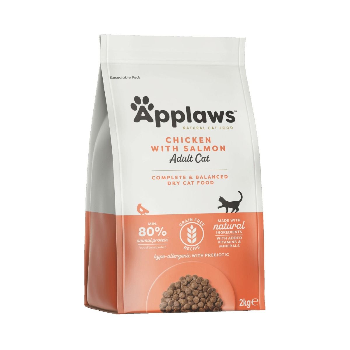 Applaws Cat Dry Food Chicken & Salmon - 2Kg