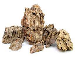 Aquael Dinosaur Bone Stone Mix – 20Kg Natural Aquarium Rock Blend