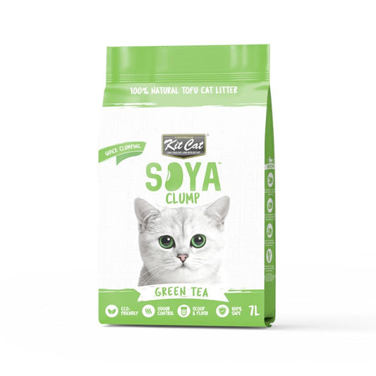 Kit Cat Soyaclump Cat Litter ‚Green Tea Scented 7L