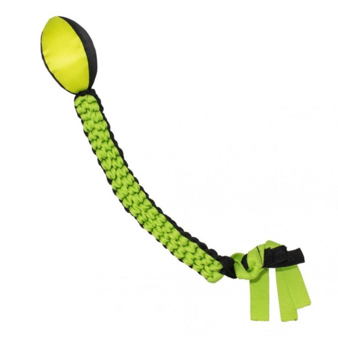 Duvo+ Sporty Rugby With Tail 69x8x7cm Black/Yellow & Black/Red[Color - Black & Yellow]
