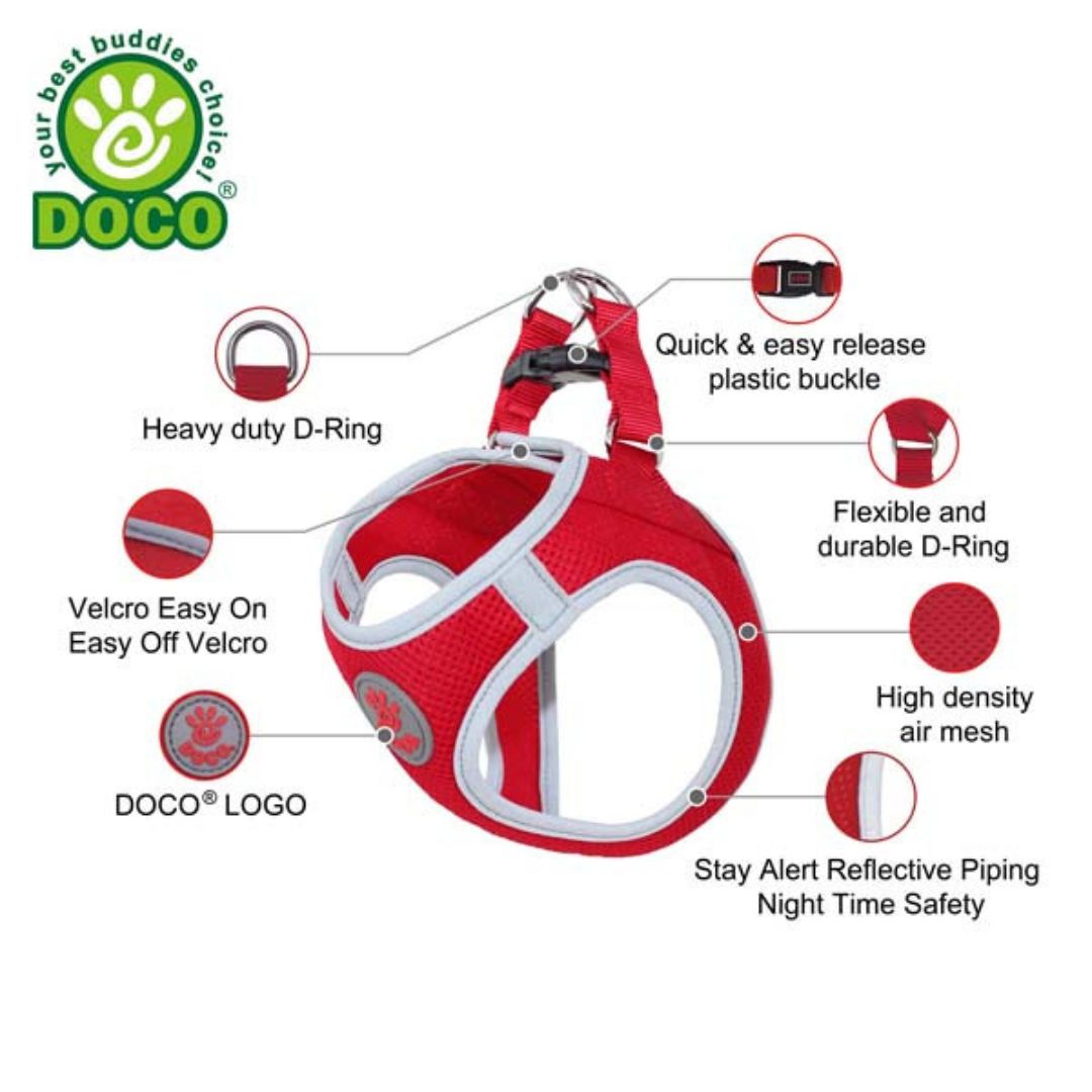 Doco Athletica Quick Fit Mesh Harness (Dca306)