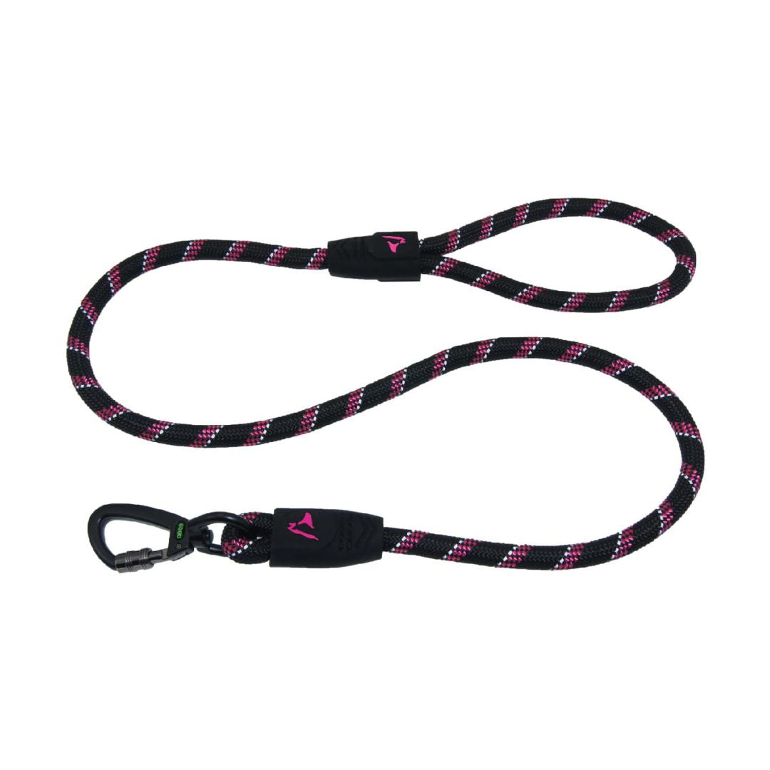 Doco 5Ft Reflective Rope Leash With Click & Lock Snap - DCROPE5060