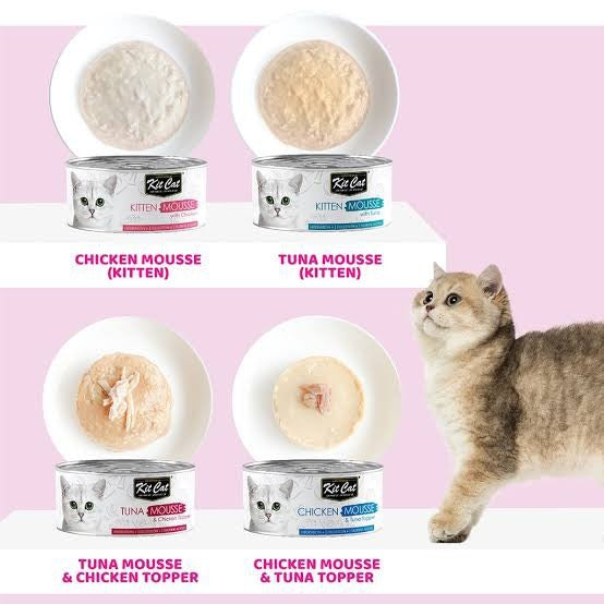 Kit Cat Kitten Mousse With Chicken 80G