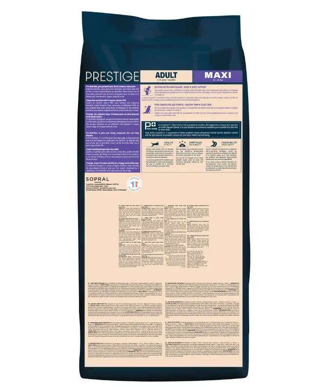 Pro Nutrition Prestige Dog Adult Maxi 15+3Kg