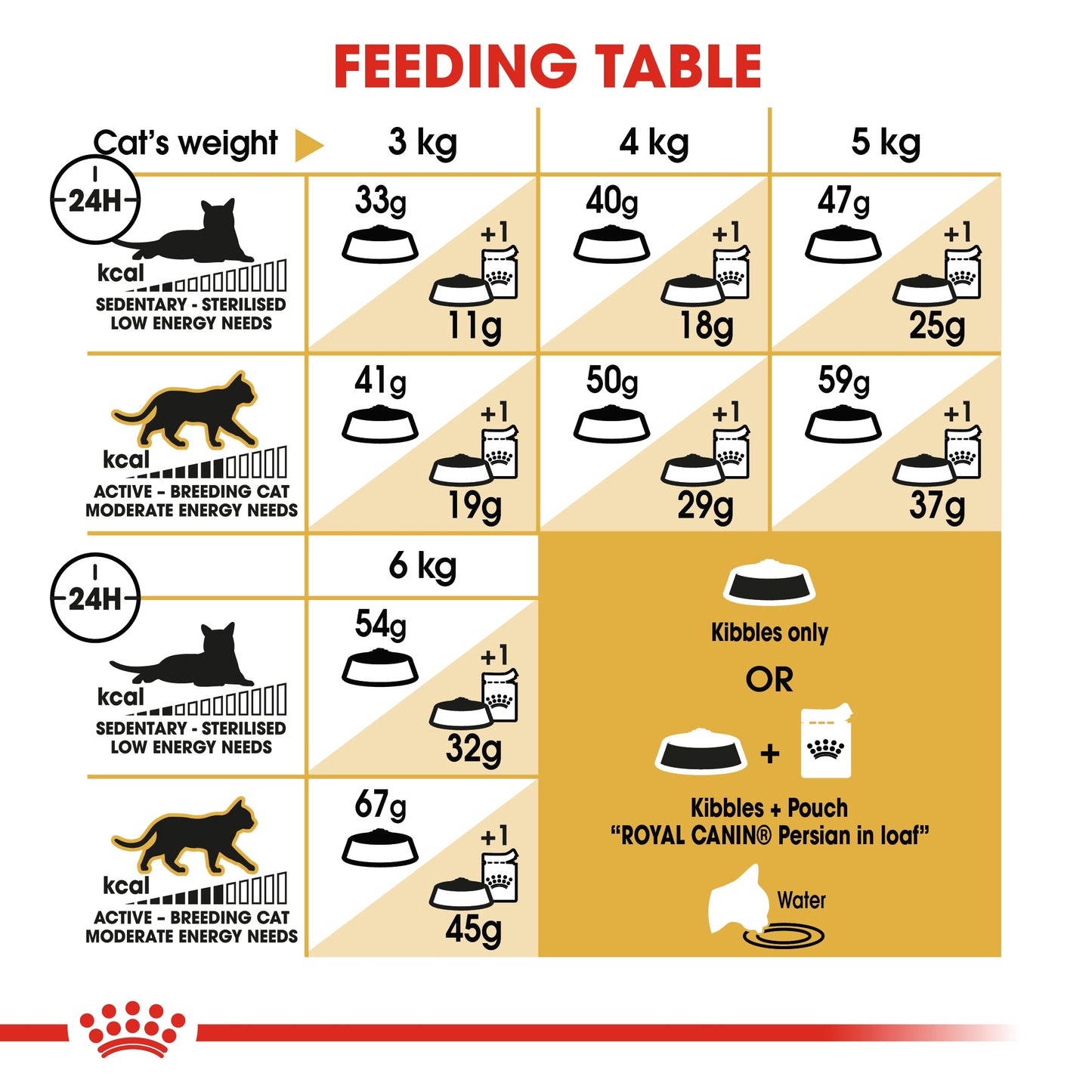 Royal Canin Feline Breed Nutrition Persian Adult Cat Dry food 400g