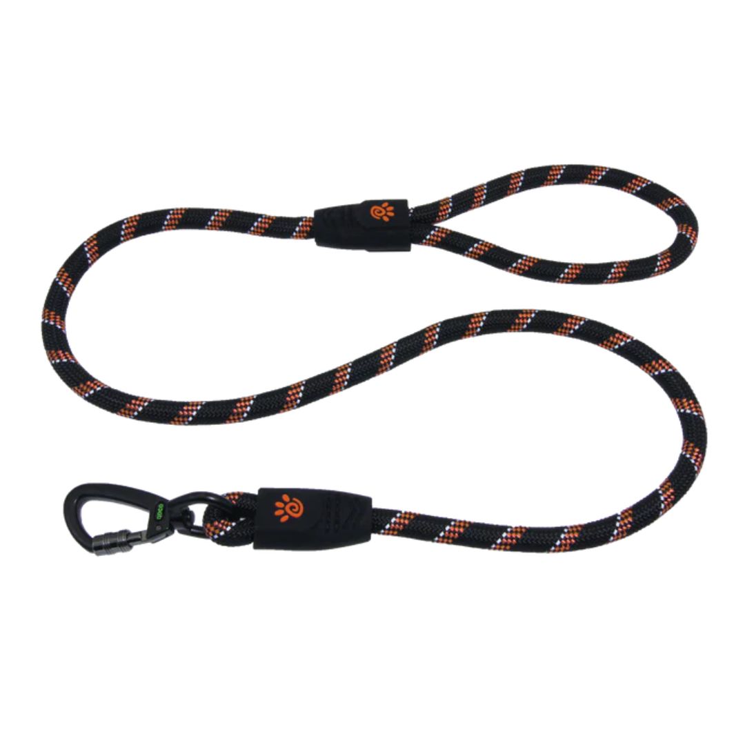 Doco 5Ft Reflective Rope Leash With Click & Lock Snap - DCROPE5060