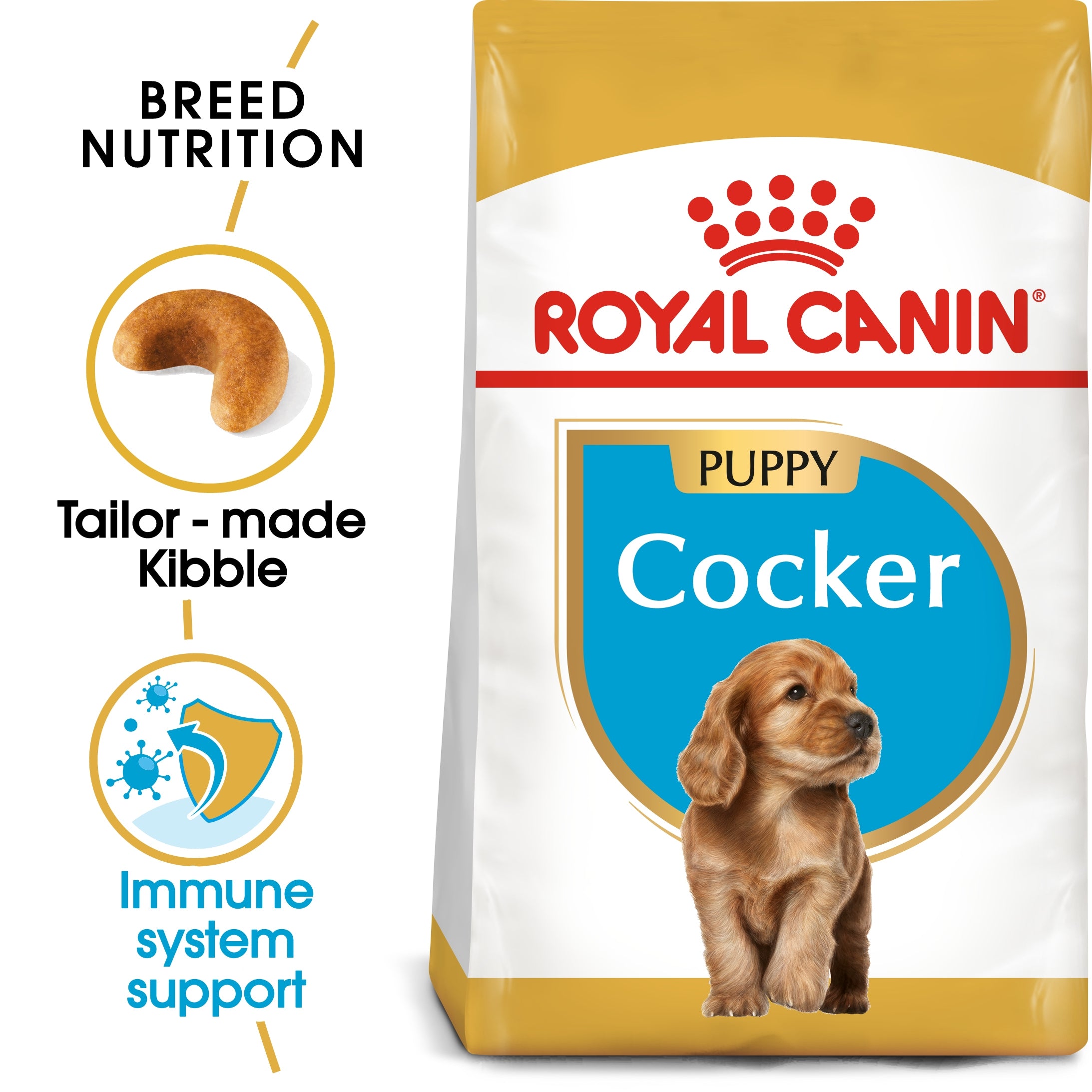 Royal Canin Breed Health Nutrition Cocker Puppy Dry food 3kg