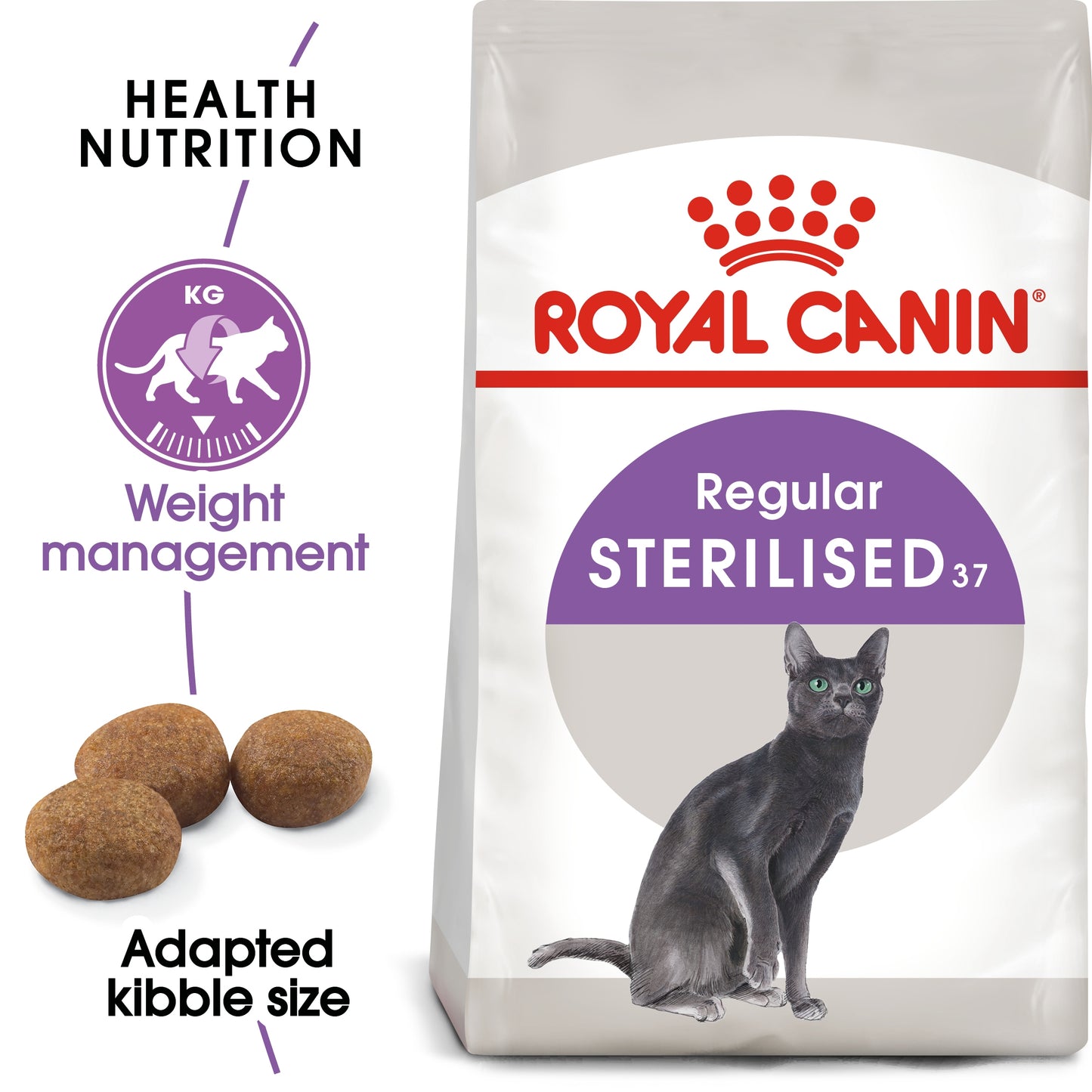 Royal Canin Feline Health Sterilised Dry Cat food 2kg