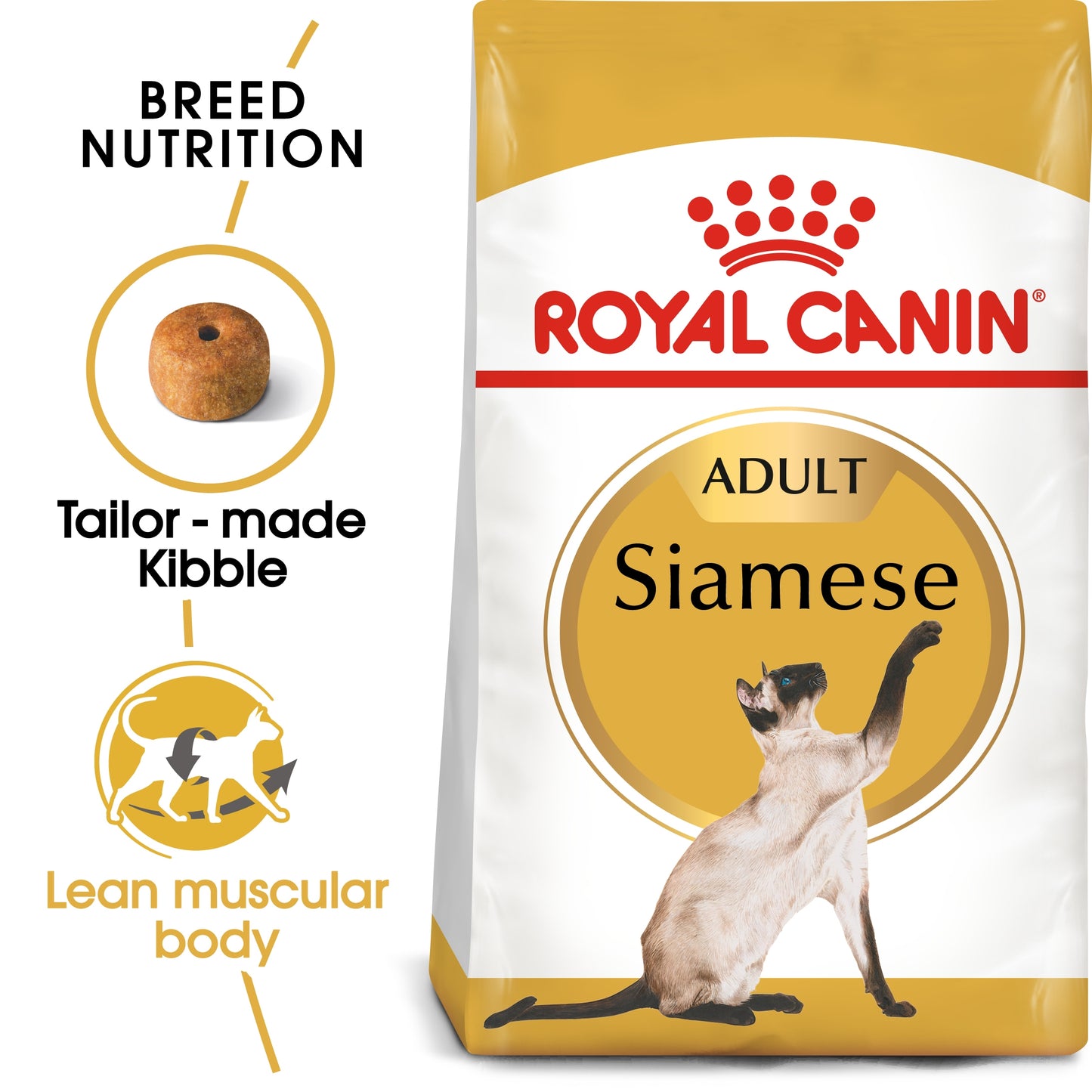 Royal Canin Feline Breed Nutrition Siamese Adult Cat Dry food 2kg