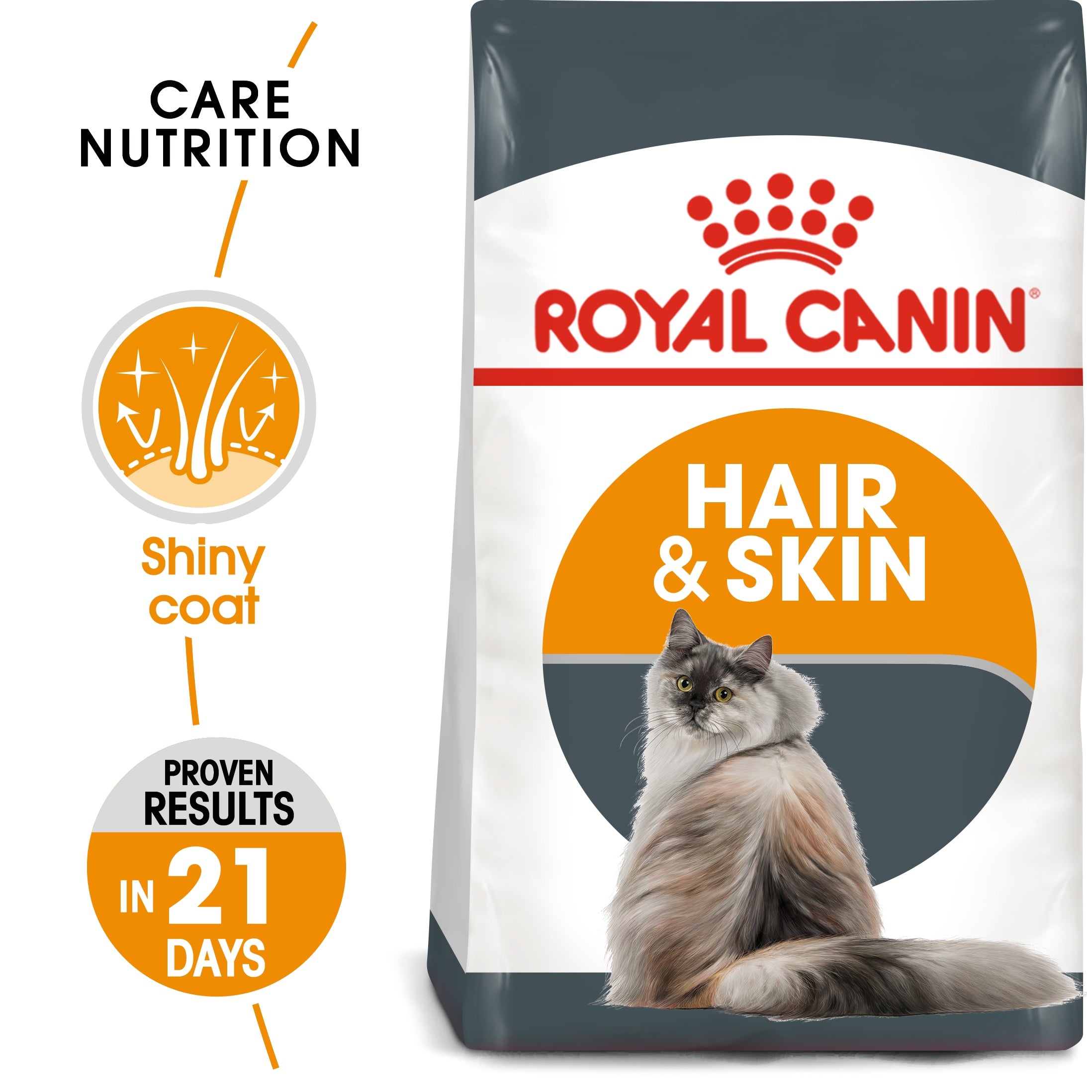 Royal Canin Feline Care Nutrition Hair & Skin Cat Dry food 4kg