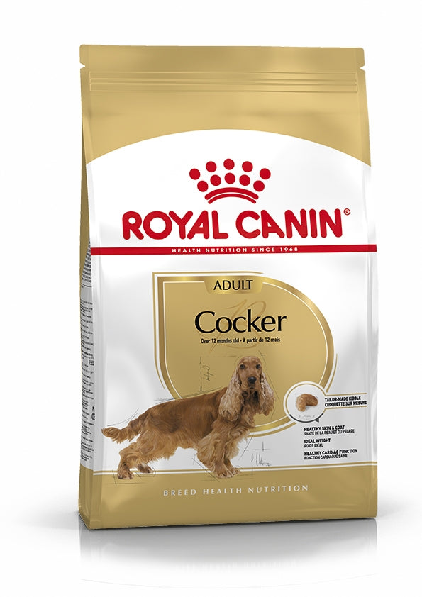 Royal Canin Breed Health Nutrition Cocker Adult Dry Food 3kg