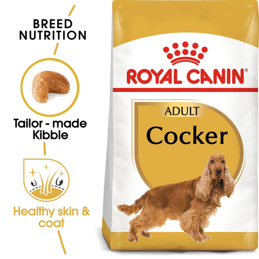 Royal Canin Breed Health Nutrition Cocker Adult Dry Food 3kg