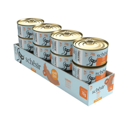 Schesir Cat Wet Food-Tuna With Sardinesweight: 70G