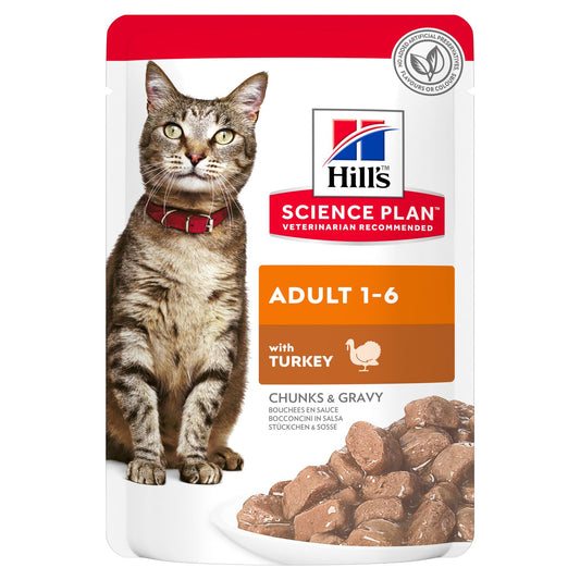 Hills Science Plan With Turkey Adult Cat Wet Food 85G