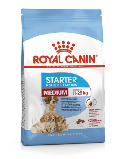 Royal Canin Size Health Medium Starter Dry Dog food 4kg