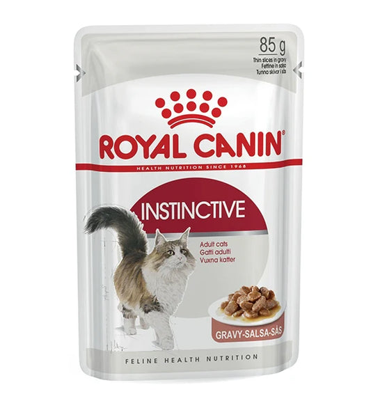 Royal Canin Feline Health Nutrition Instinctive Adult Cats Gravy WET FOOD