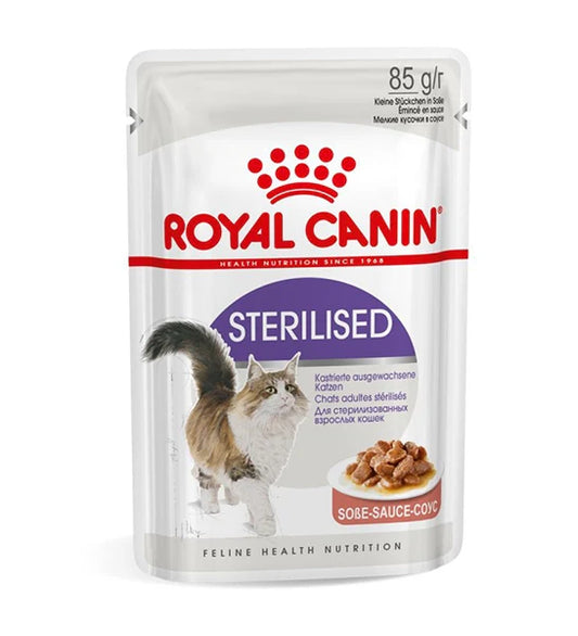 Royal Canin Feline Health Nutrition Sterilised Gravy (wet food)