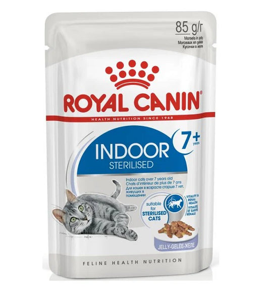 Royal Canin Feline Health Nutrition Indoor 7+ Jelly (WET FOOD)