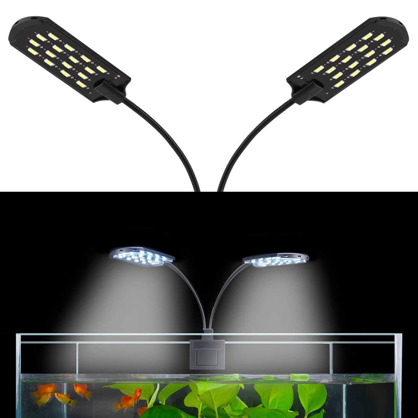 Roxin Aquarium Clip Light 10W-White Light-X7 6909425600210