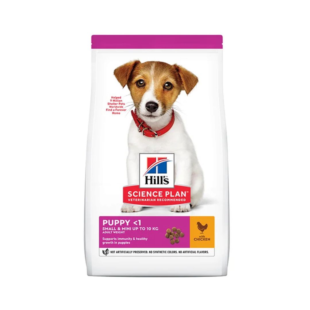 Hill’s Science Plan Puppy Small & Mini Breed – Chicken – 1.5kg