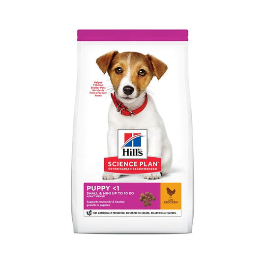 Hill’s Science Plan Puppy Small & Mini Breed – Chicken – 1.5kg