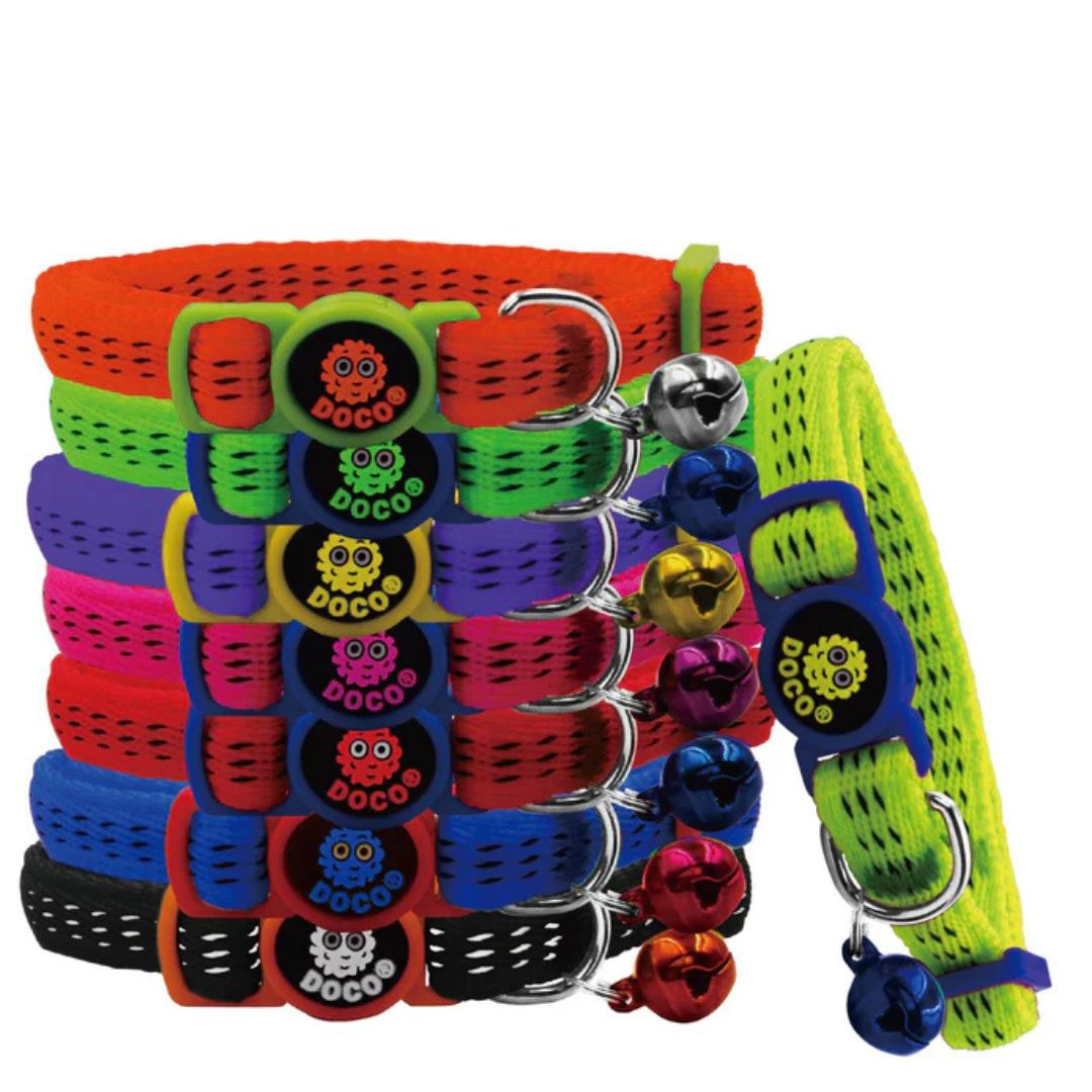 Doco Puffy Cat Collar – Soft Safety Collar